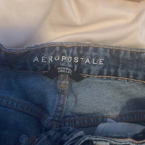 Blue high-rise wide leg, Aeropostale jeans - Picture 2 of 3